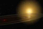 Объект с системой сатурнианских колец обнаружен вне Солнечной системы