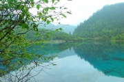 Озеро Пяти Цветков в Цзючжайгоу